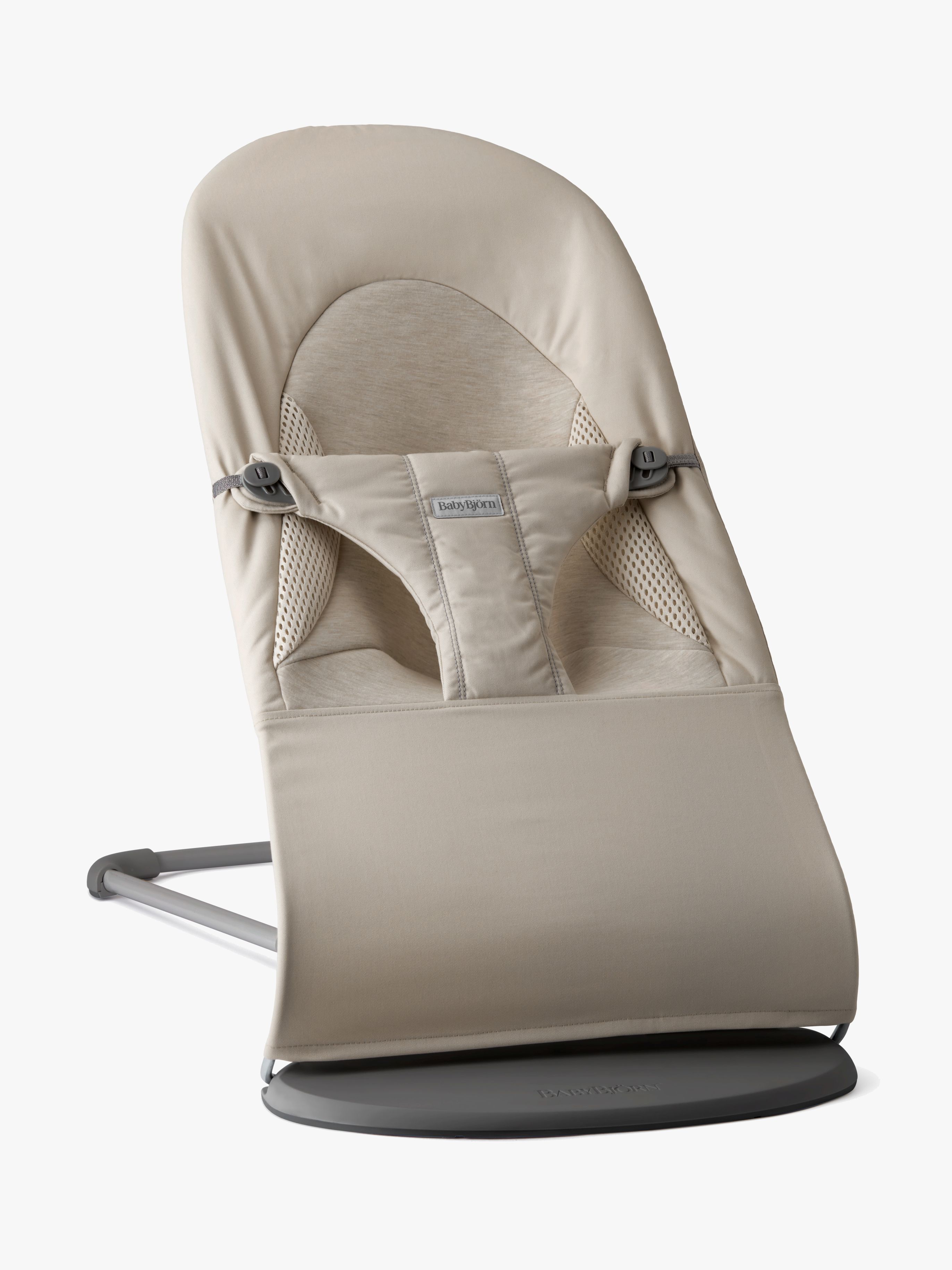 BabyBjörn Balance Soft Babysitter Tri-Fabric, Sandgrå