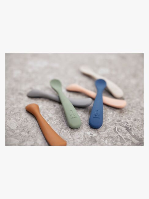 Jollein Silikonsked 2-pack, Nougat