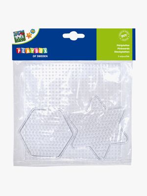 Playbox Pärlplattor 3 St
