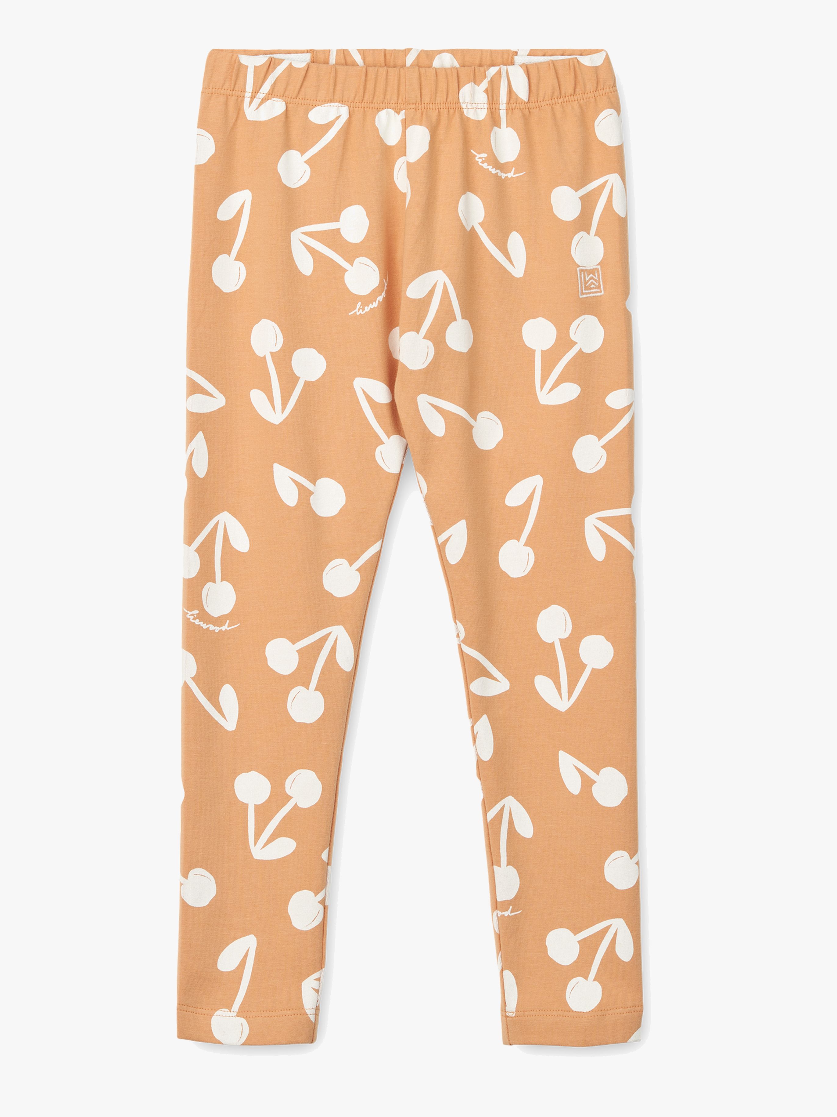 LIEWOOD Marie Leggings, Cherry blossom/Light apricot, 110