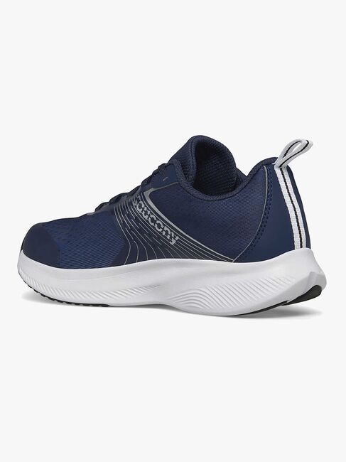 Saucony Ride Kids Träningsskor, Navy/Silver