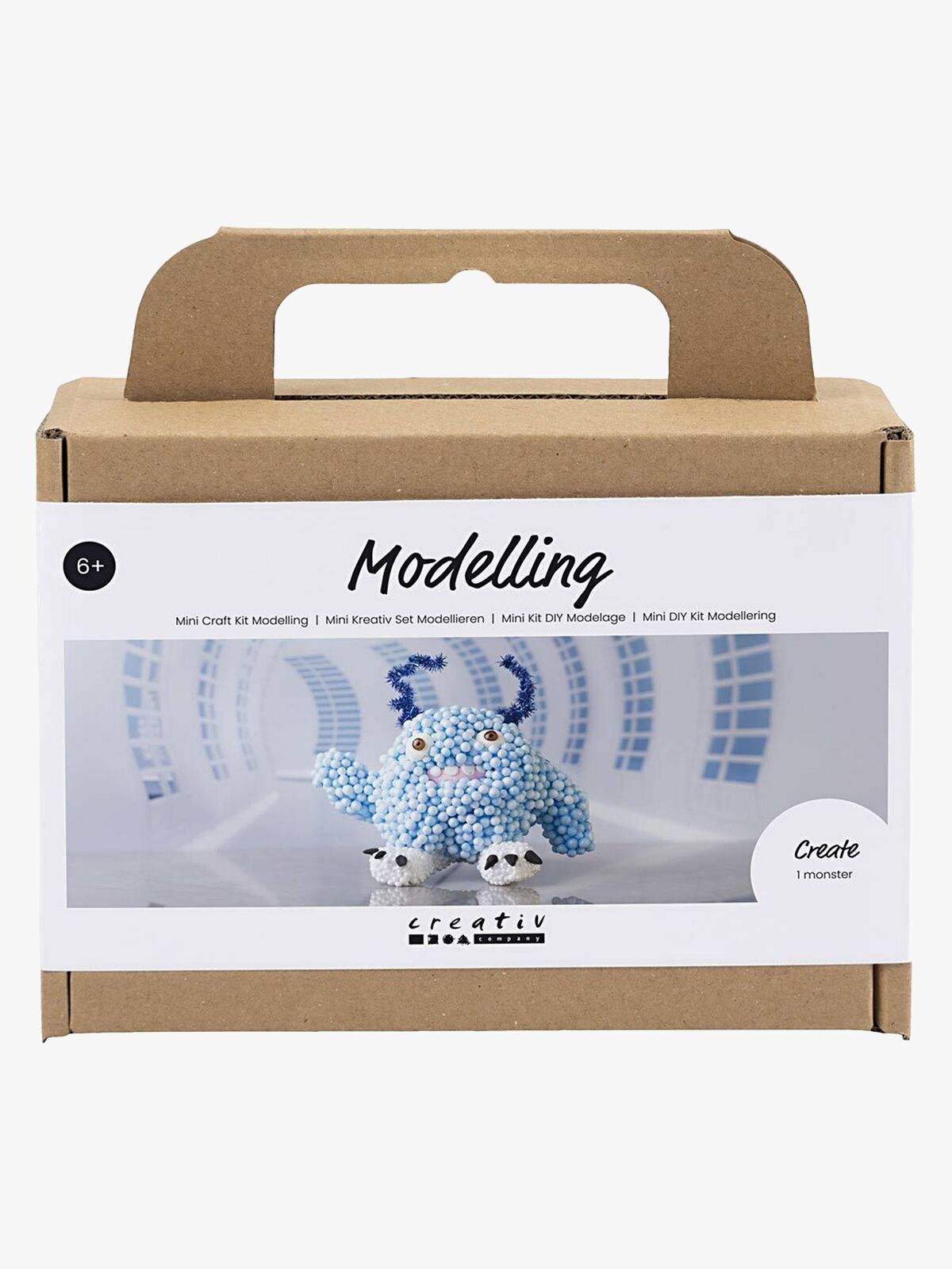 Creativ Company Pysselset Mini Modellera Monster Bobby