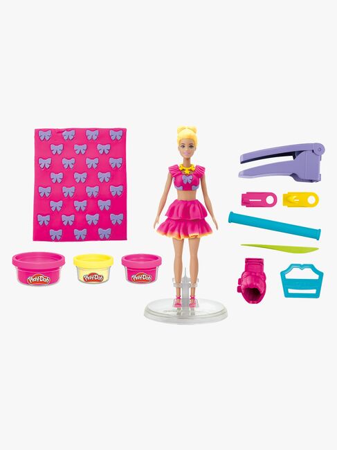 Play-Doh Barbie Leklera med Docka Volanger & Rosetter