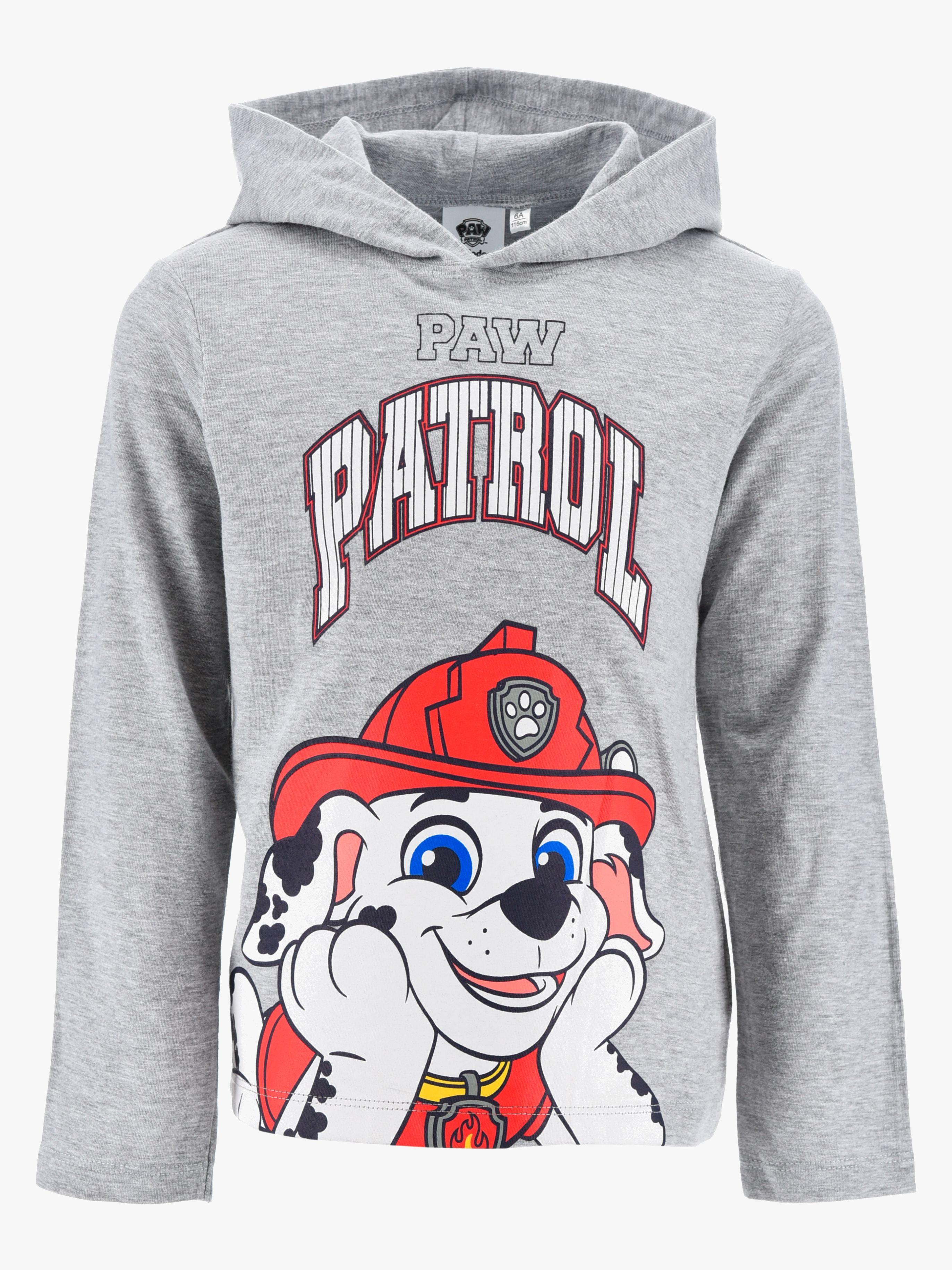Paw Patrol Hoodie, Ljusgrå, 116-122