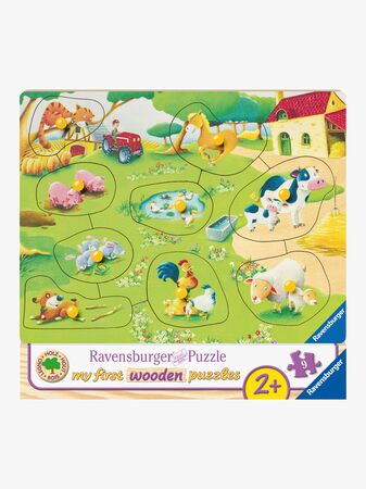 Ravensburger Knoppussel Bondgård 9 Bitar