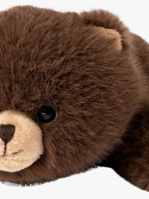 Teddykompaniet Gosedjur Liggande Björn 28 cm, Brun