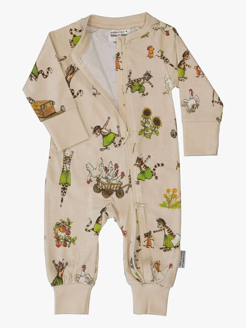 Geggamoja Pyjamas Pettson & Findus, Beige