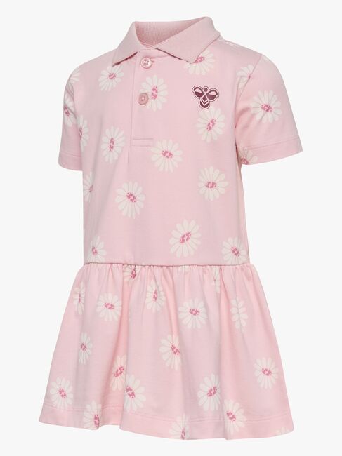 Hummel Piké Mini Regular Flower Klänning, Pale Lilac