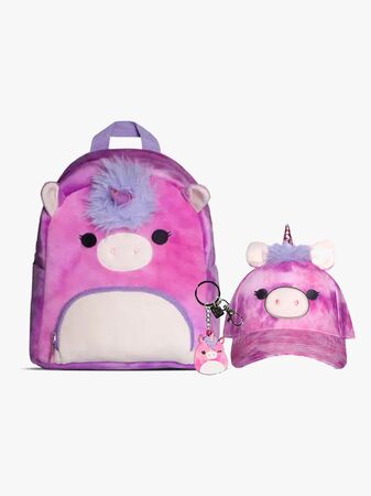 Squishmallows Mini Ryggsäck, Keps & Nyckelring, Lola