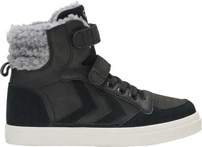 Hummel Stadil Winter High Jr Fodrad Sneakers, Black