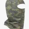 Kombi Merino Balaklava Jr, Khaki Liquid Camo