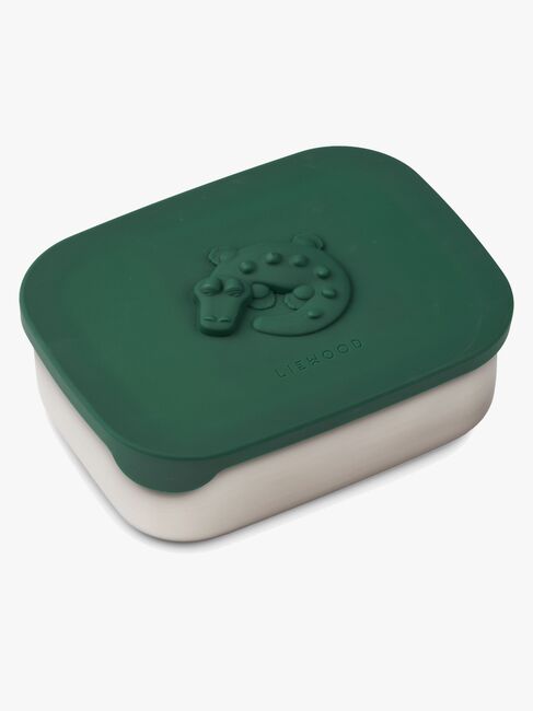 LIEWOOD Krokodil Matlåda, Garden Green