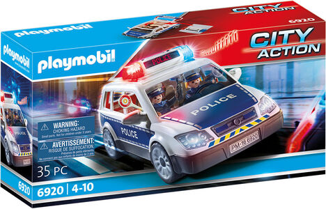 Playmobil 6920 City Action Polisbil med Ljus och Lju