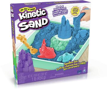 Kinetic Sand Lekset Sandlåda Blå