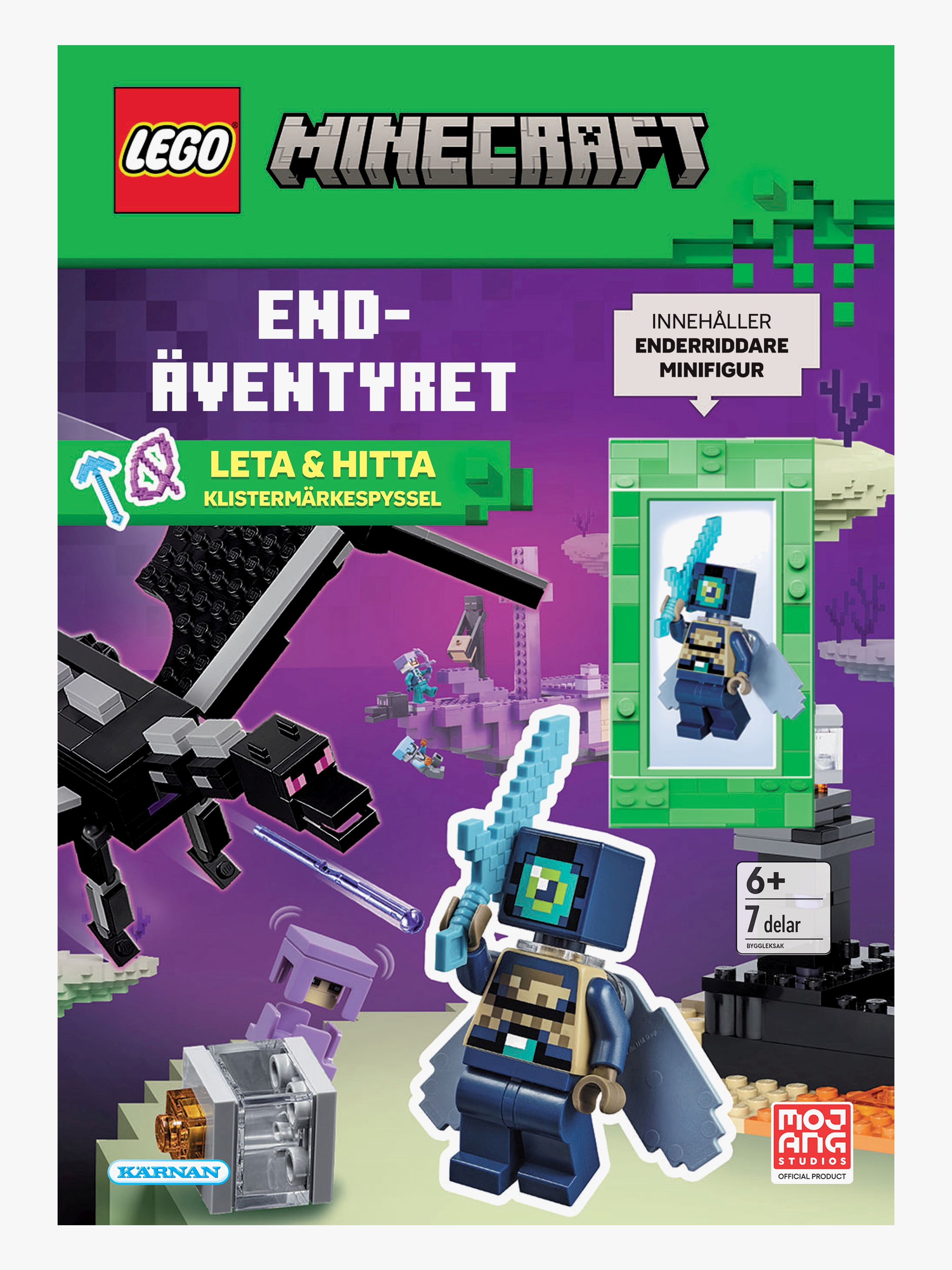 Egmont Kärnan Lego Minecreaft Pysselbok Endäventyret