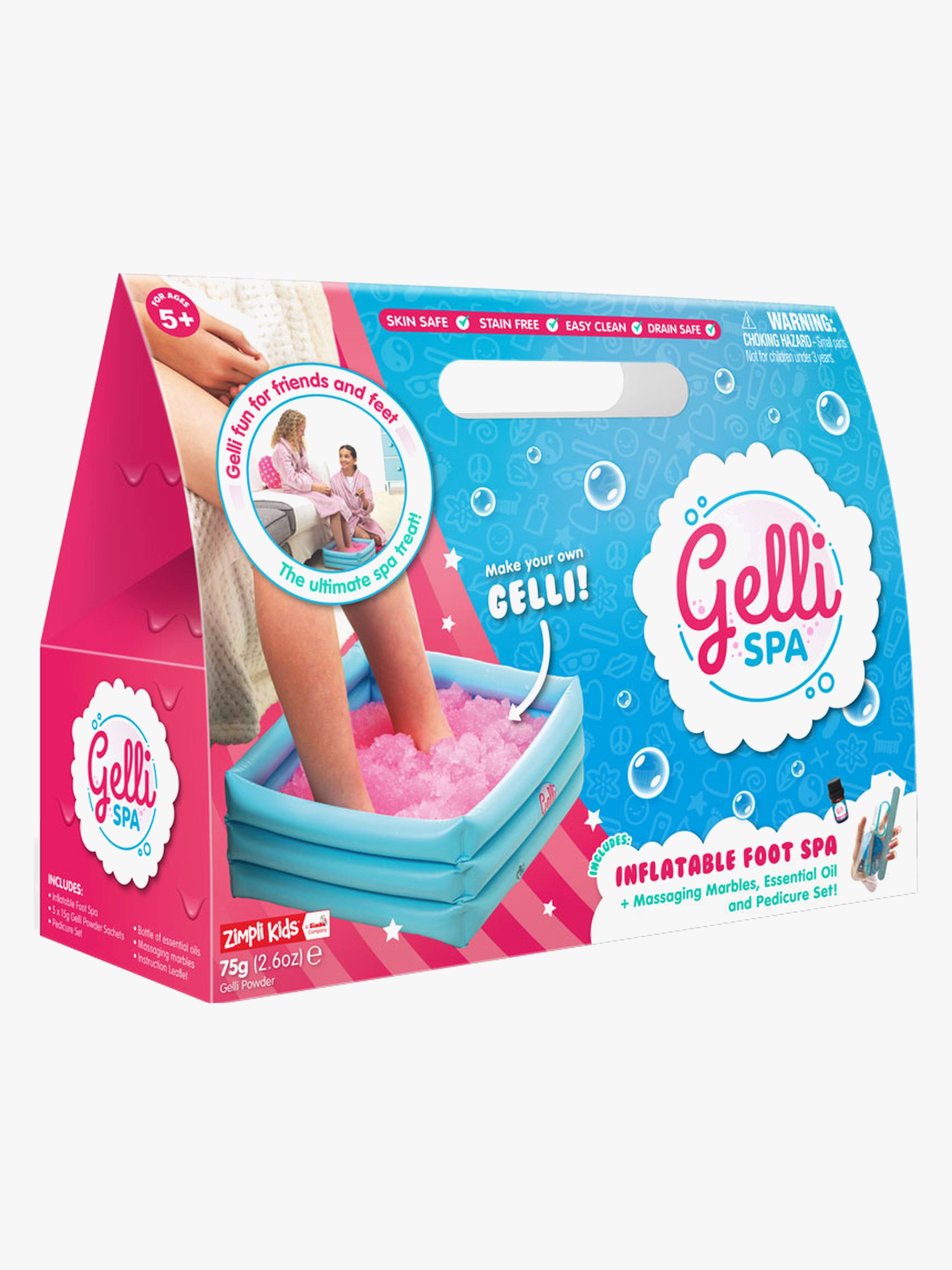 Zimpli Kids Gelli Spa Uppblåsbar Fotspa