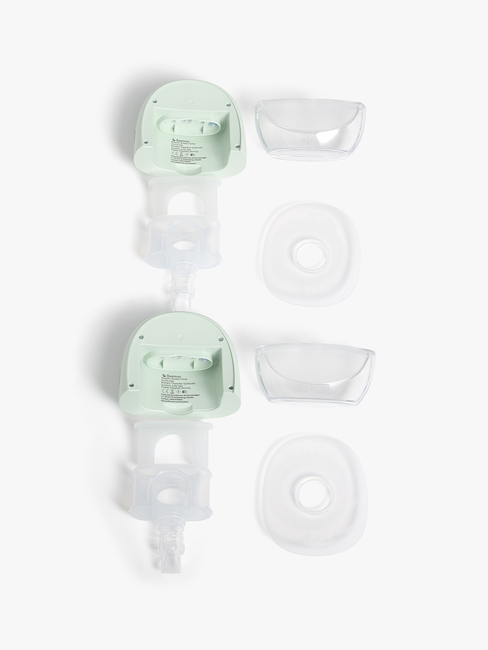 Beemoo CARE Wearable Slim Elektrisk Bröstpump Dubbel, Soft Green