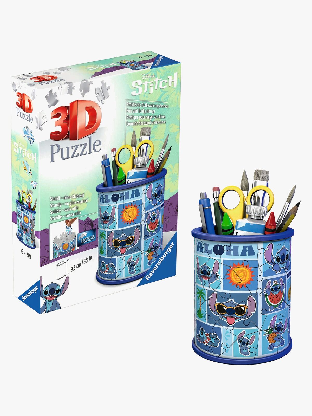 Ravensburger Disney Lilo & Stitch 3D-pussel Pennställ 54 Bitar