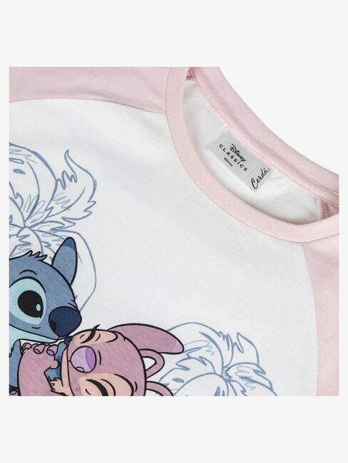 Disney Stitch Pyjamas, Rosa