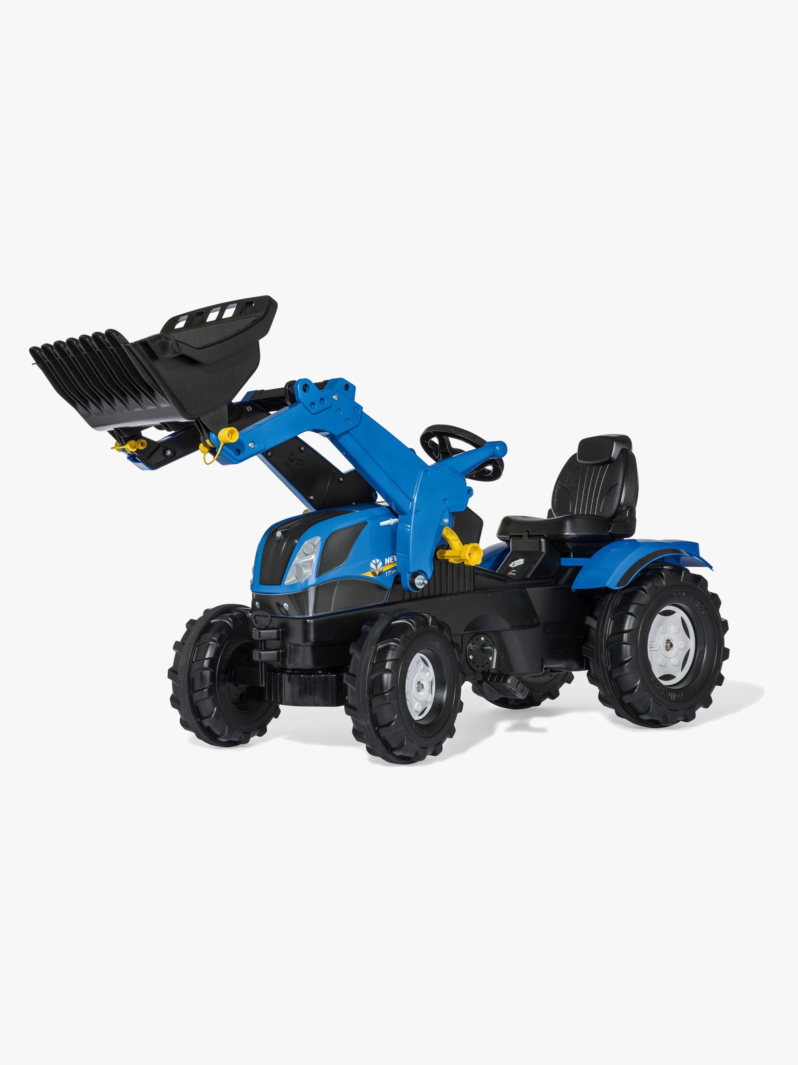 Rolly Toys Farmtrac New Holland Tramptraktor, Blå