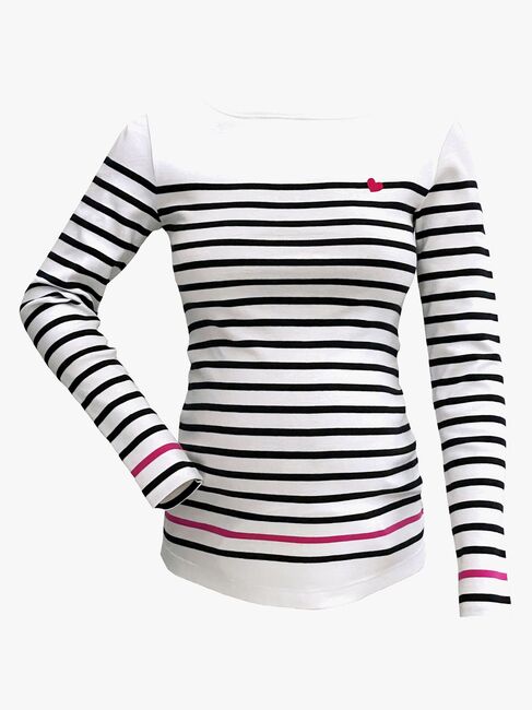 Cache Cœur BREST Gravidtröja Sailor, White/Marine