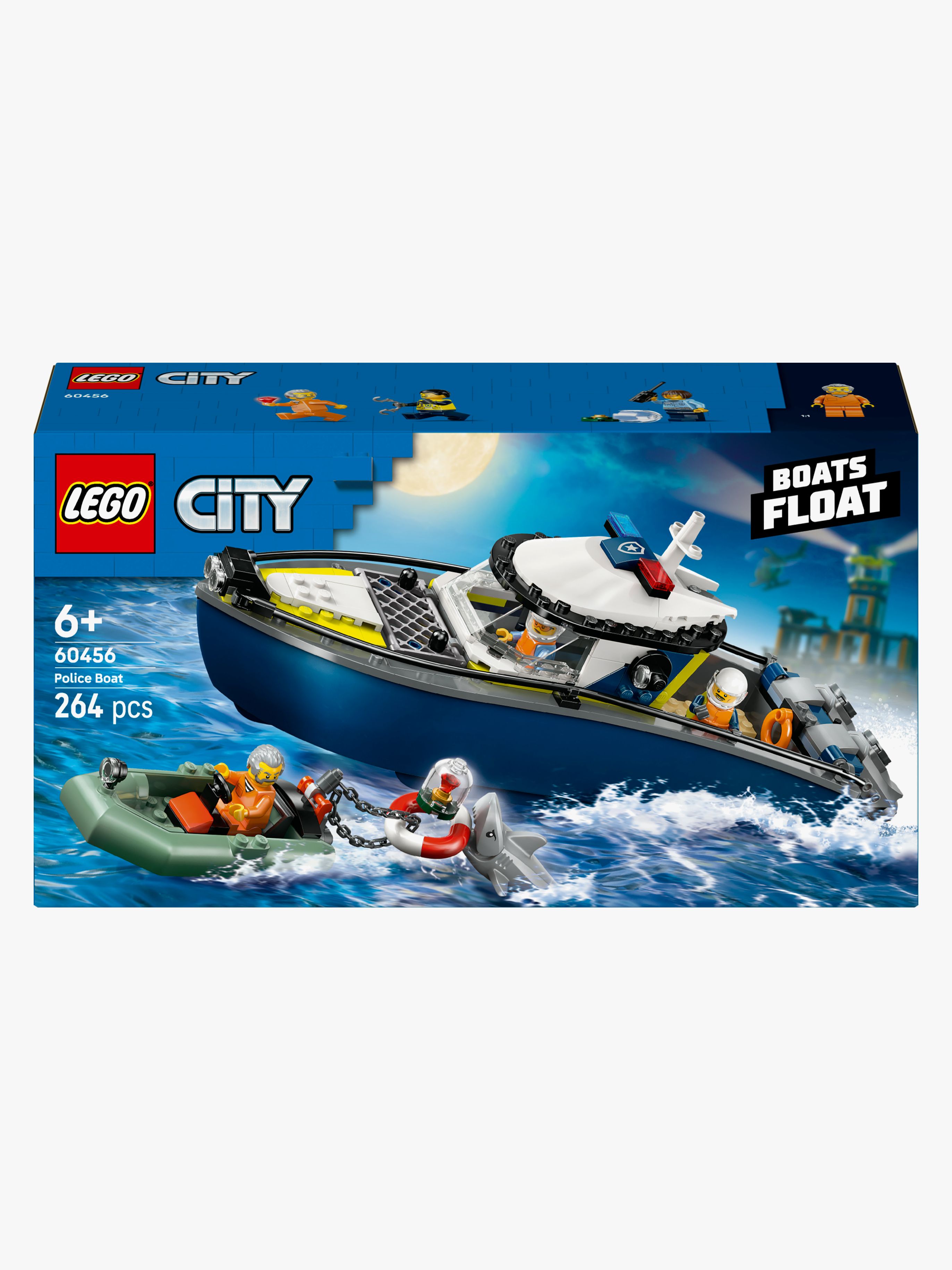 LEGO City 60456 Polisens båtjakt