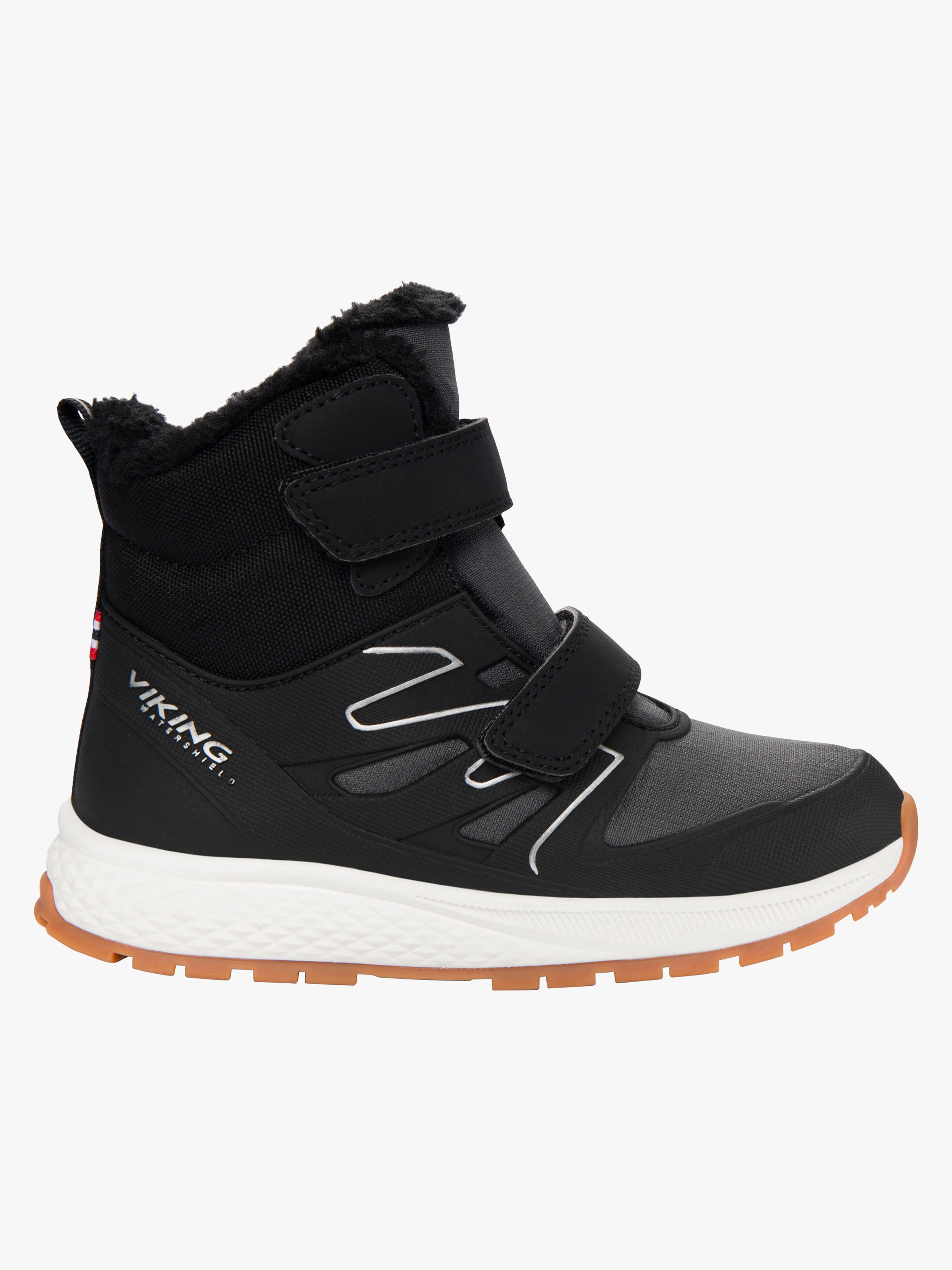 Viking Equip Defence WP 2V Vinterkängor, Black/Charcoal, 22