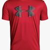 Under Armour Solid T-Shirt, Red