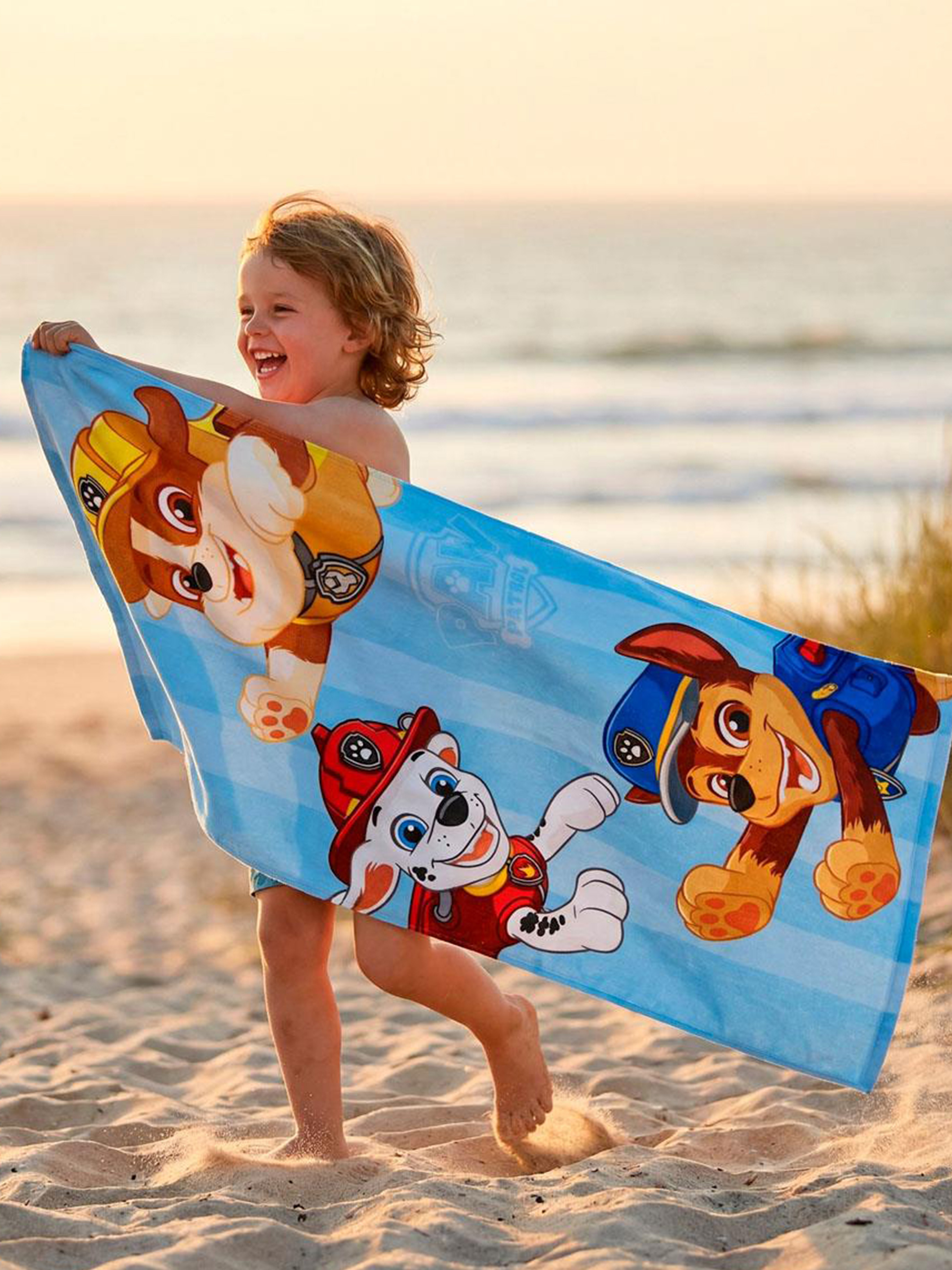 Paw Patrol Strandhandduk, Blå