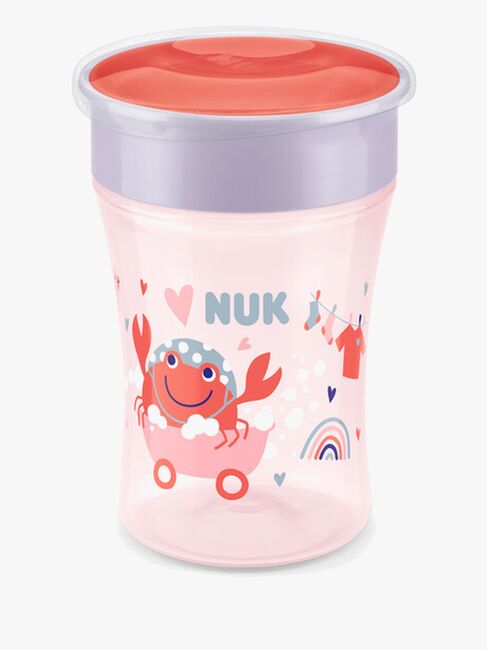 NUK Evolution Magic Mugg 230 ml, Röd