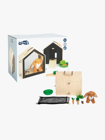Small Foot Lekset Kanin med Bur & Hage