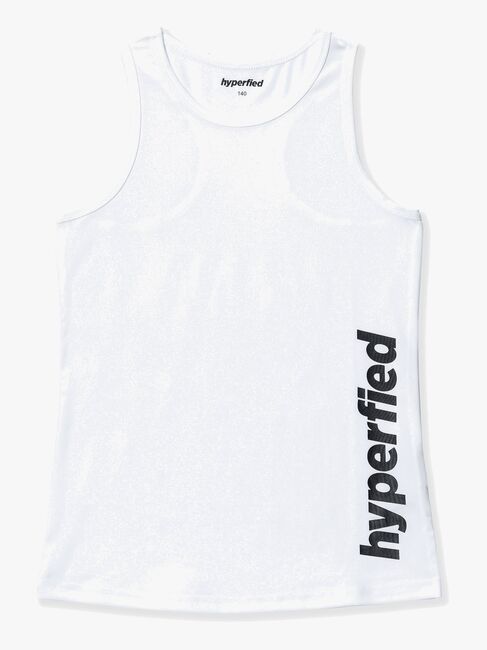 Hyperfied Split Tank Top 3-pack, Black/White/Fairy Tale