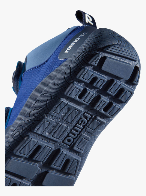 Reima Viikari Barefoot  Vattentäta Mid Sneakers, Twilight Blue