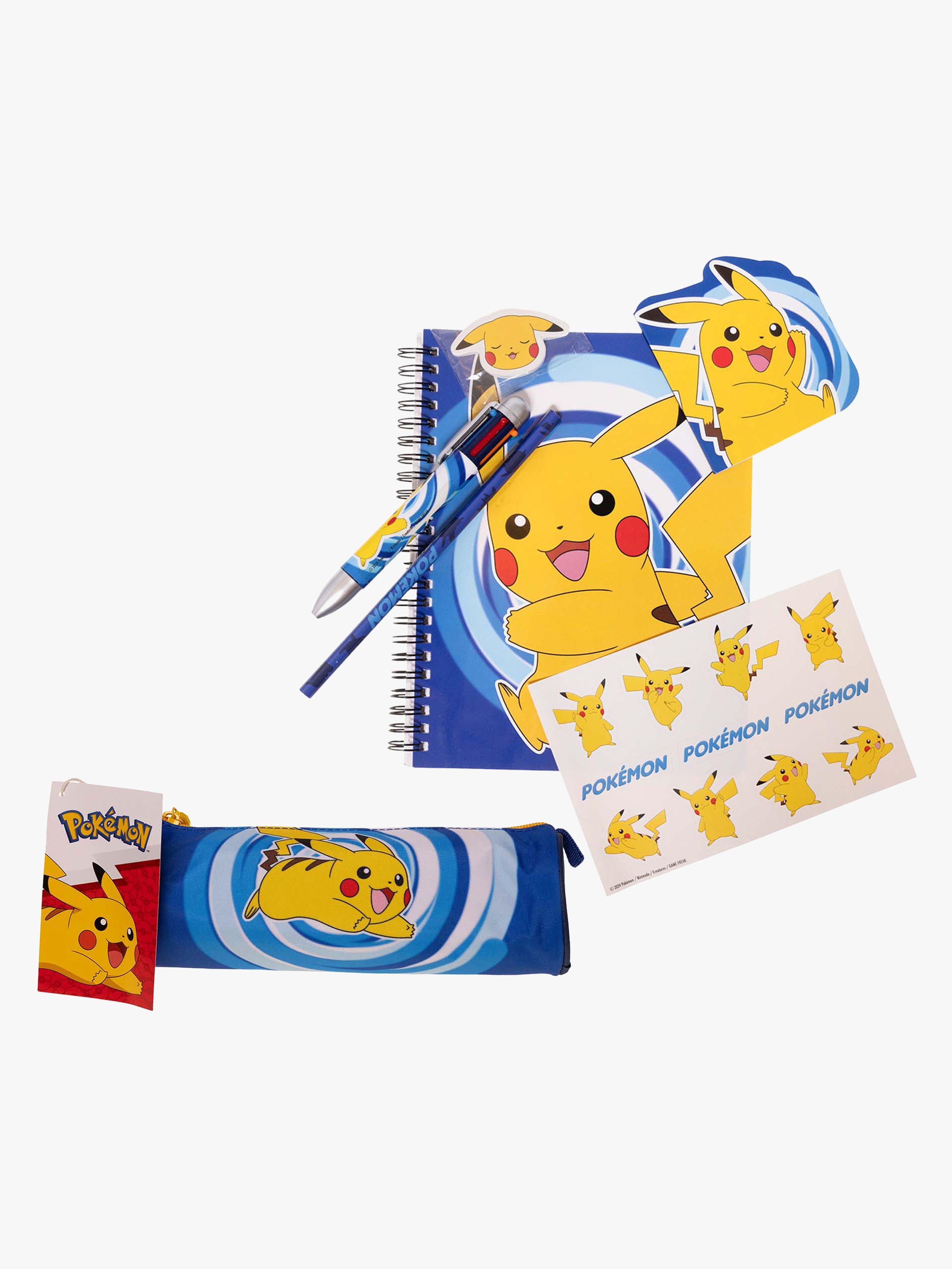 Pokémon Skrivset med Pennor &  Pennfodral