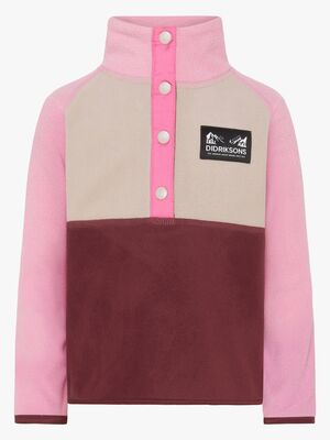 Didriksons Monte Fleece-Pullover, Anemon Red