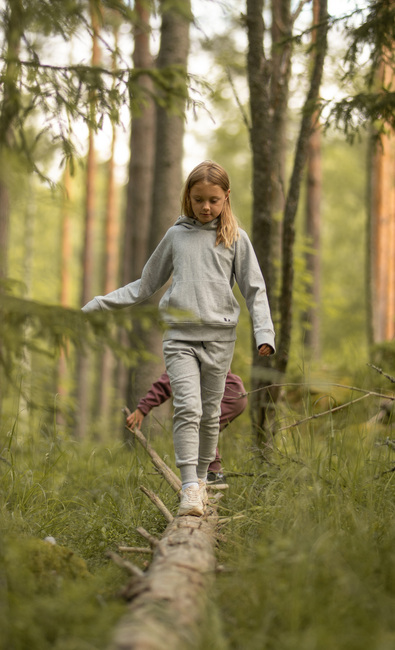 Lindberg Squad Hoodie, Grey/Melange