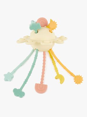 Bieco Montessori Silikon Aktivitetsleksak, Banana