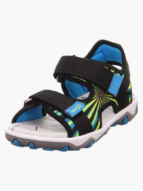 Superfit Mike 3.0 Sandaler, Svart/Gul