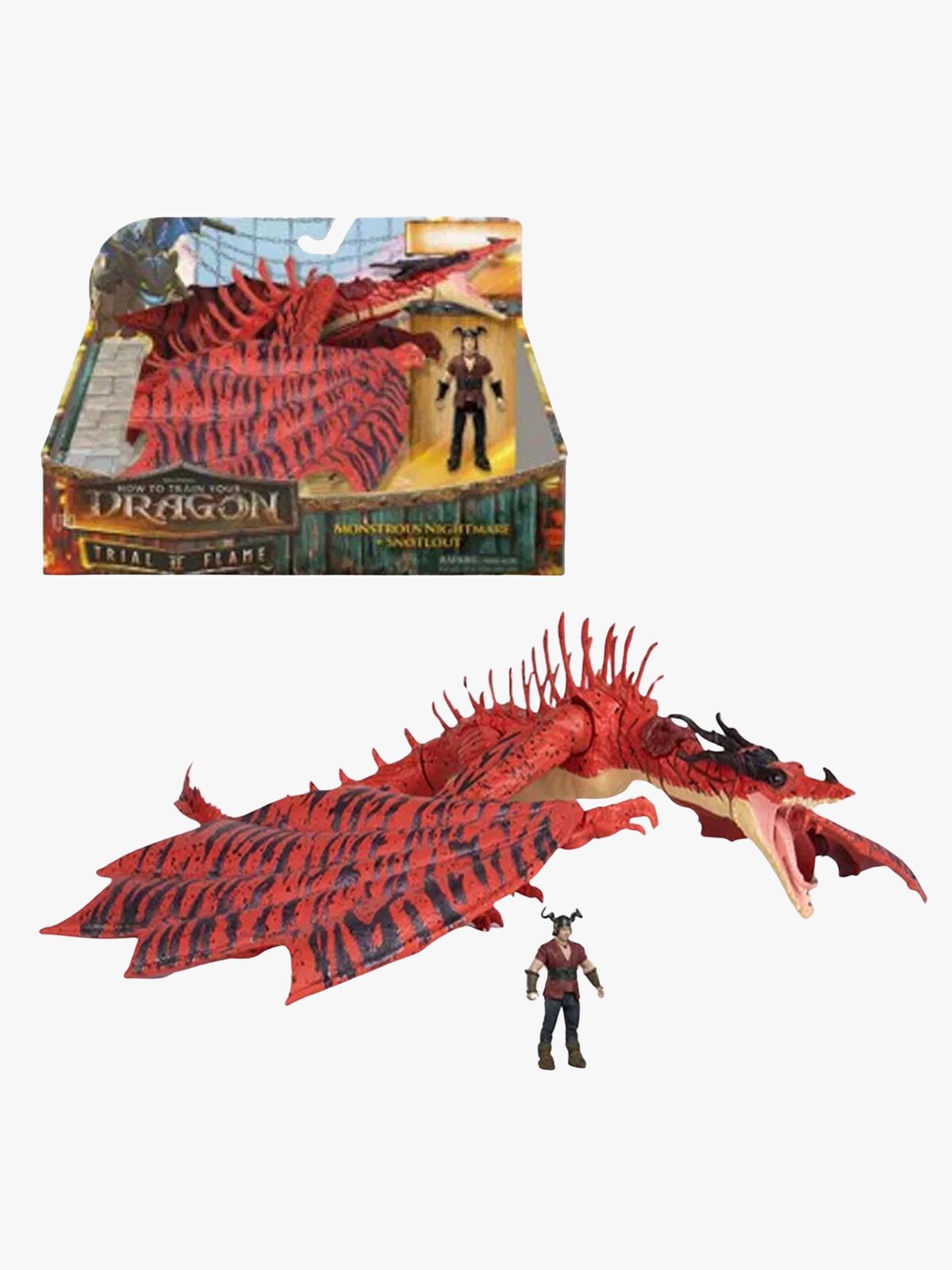 Draktränaren Trial of Flame Viking & Dragon Lekset Nightmare & Snotlout