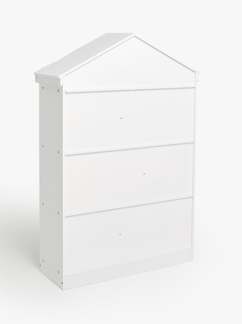 Alice & Fox Dune Bokhylla & Dockhus, White