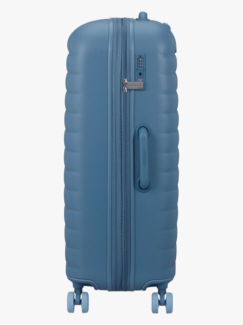 American Tourister Neovibe Spinner Resväska 96-106L, Steel Blue