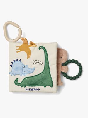 LIEWOOD Fey Aktivitetsbok, Dino Roar/Dove blue