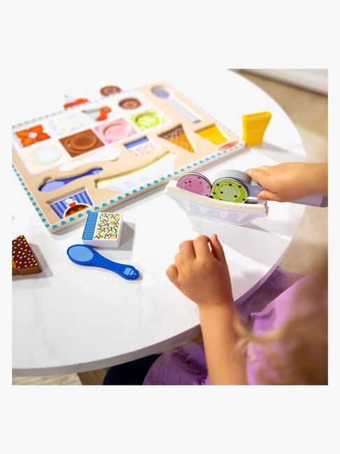 Melissa & Doug Magnetiskt Pussel & Lekset Glass 16 Bitar