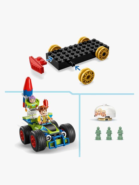 LEGO Disney Pixar 43264 Toy Story kalaståg och bilen RC