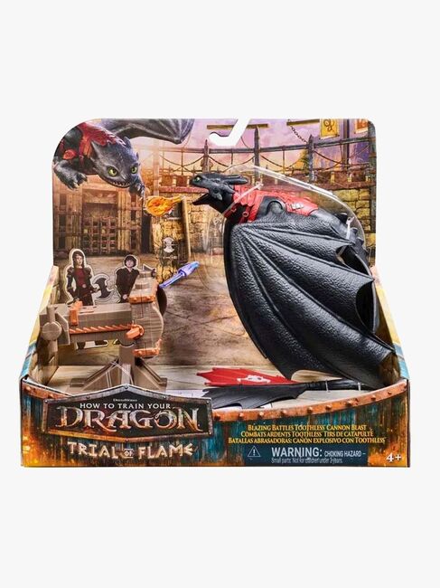Draktränaren Battle Cannon Med Toothless Lekset