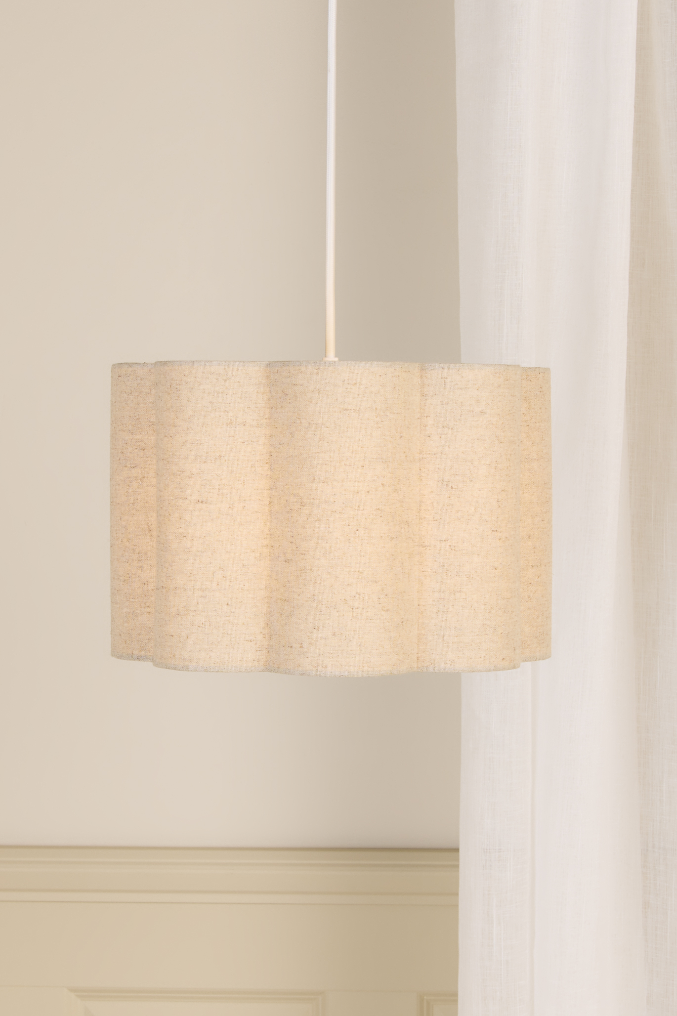 Alice &  Fox Lily Lampsk&auml;rm S, Beige Linen