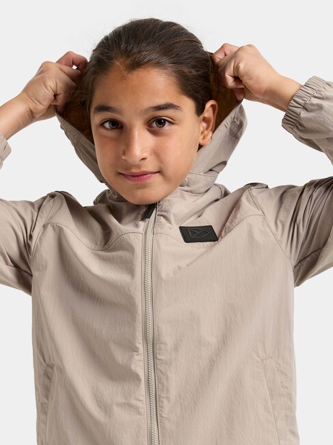 Didriksons Jasper Vindtät Friluftsjacka, Beach beige