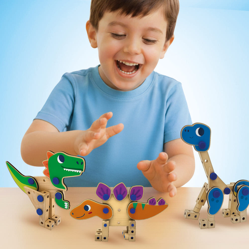 SES Creative Brix Junior Snickeriset Dinosaurier