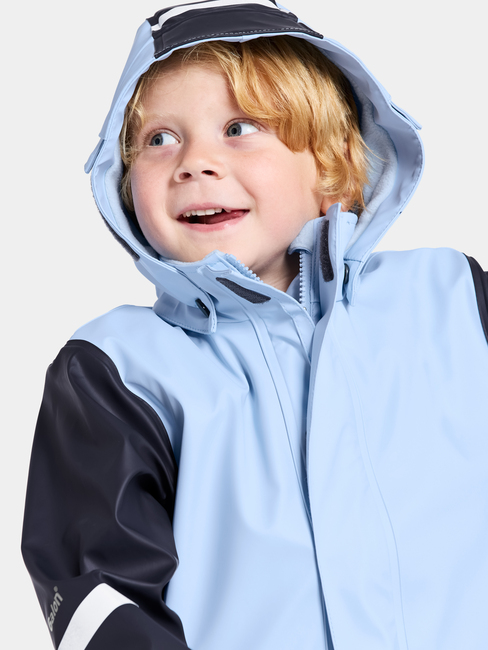 Didriksons Boardman Fodrat Regnställ, Light Sea Blue