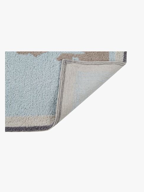 Lorena Canals Matta Vintage Map, Blue